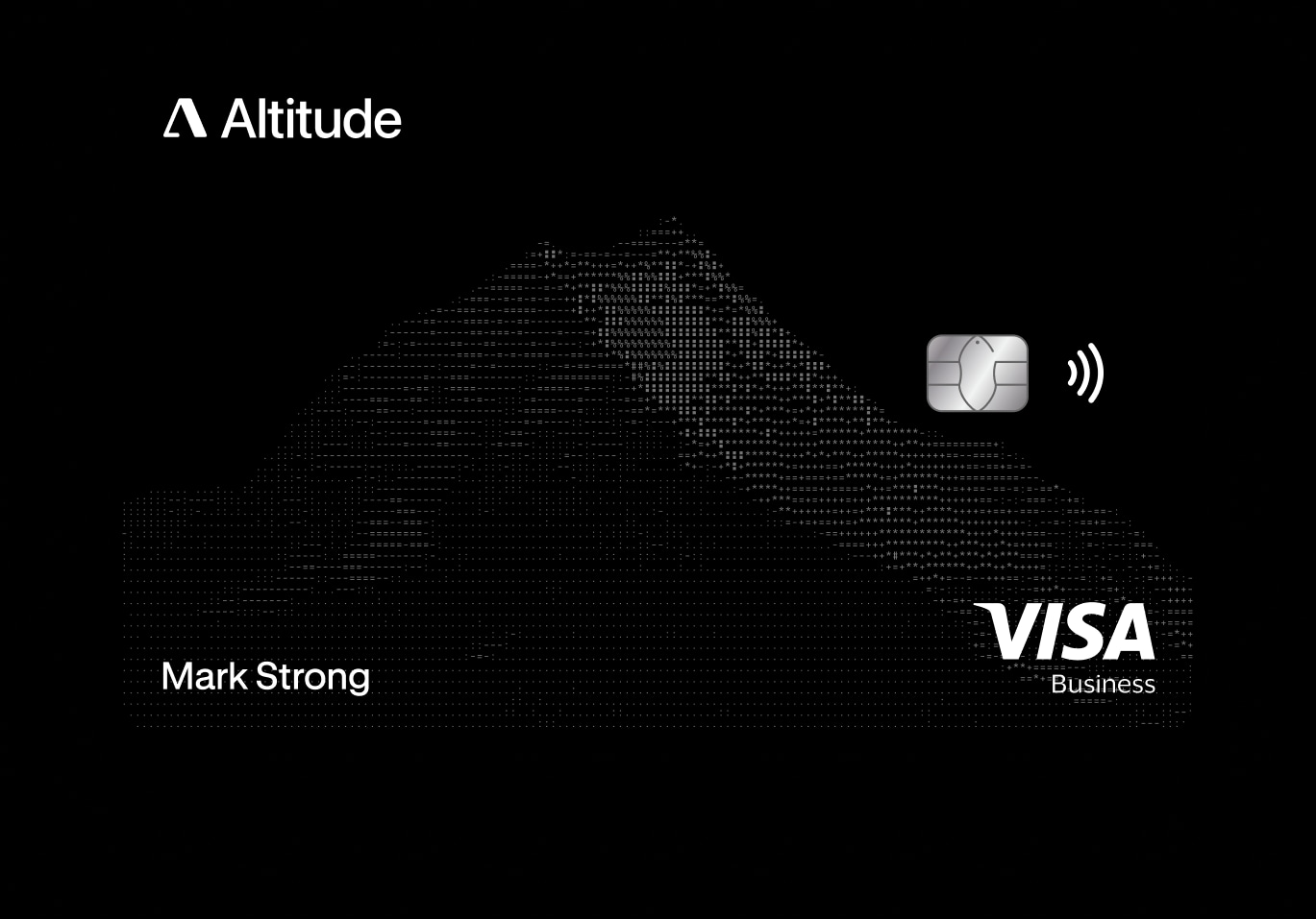Altitude business card
